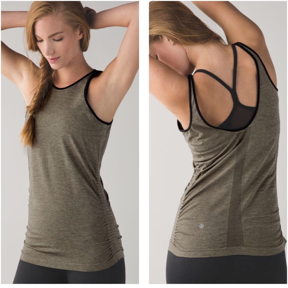 Lululemon green sleeveless tank top 6